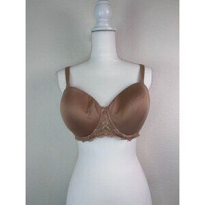 ASOS women's 38DDD beige multiway‎ bra beige underwire lightly lined